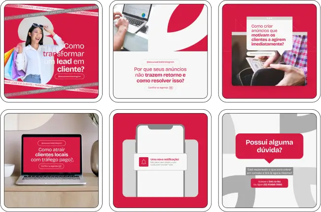 Pack Canva Marketing Digital 2.0, Estratégias Online e Posicionamento Digital – Com este kit de posts e artes editáveis no Canva, gestores de tráfego, social media, consultores de marketing e empreendedores podem criar conteúdos prontos para postar no Instagram e redes sociais. Inclui materiais personalizados com dicas sobre tráfego pago, redes sociais, funil de vendas, copywriting, engajamento, branding e estratégias para alavancar negócios no digital. Ideal para fortalecer a presença online, atrair clientes e impulsionar resultados com conteúdo estratégico e profissional.