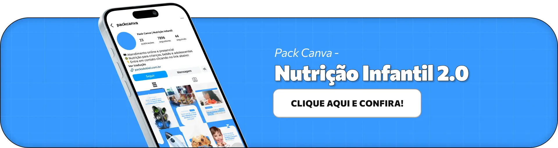 Pack Canva Nutrição Infantil, Educação Nutricional e Coaching Alimentar – Kit completo de posts editáveis no Canva, ideal para nutricionistas infantis, coaches nutricionais e profissionais de educação alimentar. Inclui materiais com conteúdos educativos sobre escolhas alimentares saudáveis, planejamento de refeições, prevenção da obesidade infantil, dicas práticas para pais e promoções de serviços. Ideal para engajar famílias, criar um perfil de Instagram atrativo e fortalecer a presença digital do seu negócio de nutrição infantil.