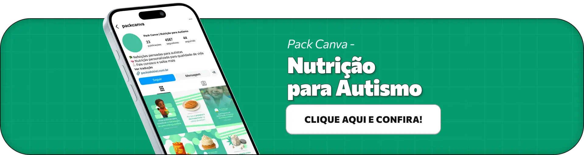 Pack Canva Nutrição para Autismo – Kit com posts e artes editáveis com conteúdos prontos para postar em perfil no Instagram e Redes Sociais 1. Esse material foi desenvolvido para nutricionistas e profissionais de saúde que desejam compartilhar informações sobre alimentação saudável, estratégias de dieta adaptada e cuidados nutricionais voltados ao espectro autista. Com design moderno e pronto para personalizar, os posts ajudam a educar famílias, atrair novos pacientes e fortalecer a presença digital, gerando mais engajamento e credibilidade na área de nutrição especializada.
