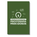 Pack de posts editáveis no Canva para psicoterapeutas que atendem idosos, com conteúdos sobre saúde mental na terceira idade, envelhecimento emocional, escuta terapêutica, bem-estar psicológico e qualidade de vida.