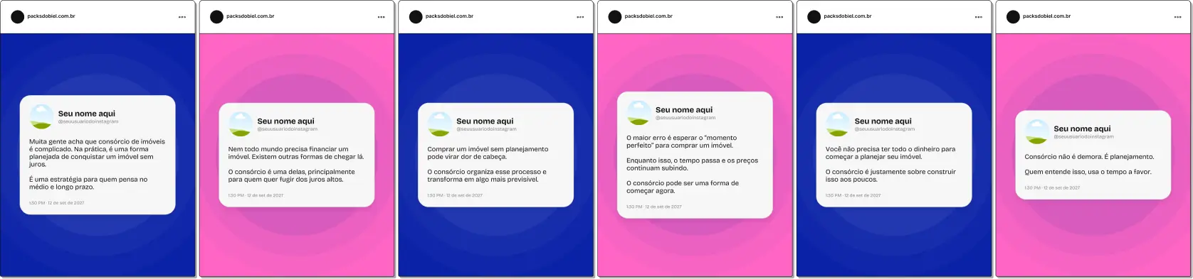 Post estilo Twitter sobre consórcio imobiliário com mensagem direta e educativa, indicado para profissionais que abordam lance, prazos, aprovação de crédito, investimento imobiliário e aquisição de casa ou apartamento, facilitando a comunicação clara e o compartilhamento nas redes sociais.
