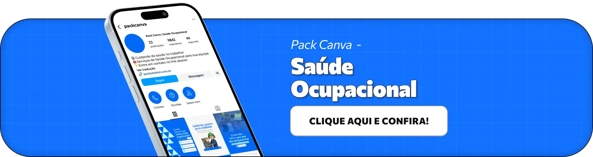 Reels para profissionais de saúde ocupacional que abordam programas de qualidade de vida no trabalho, gestão de riscos, prevenção de afastamentos e promoção do bem-estar corporativo, ajudando empresas a manterem ambientes mais seguros e produtivos.