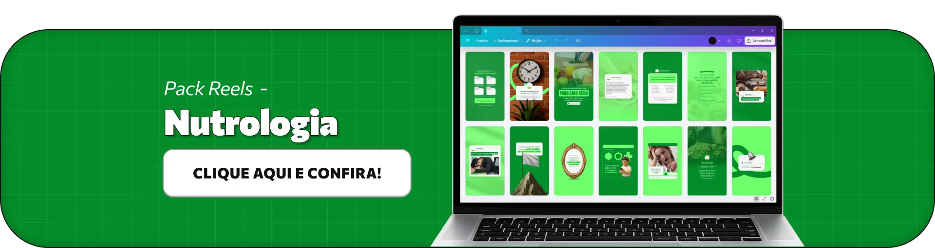 Reels para nutrólogos que produzem conteúdos sobre emagrecimento saudável, metabolismo, suplementação, composição corporal e exames nutricionais, ajudando pacientes a entenderem melhor como a alimentação impacta a saúde e o desempenho do organismo.
