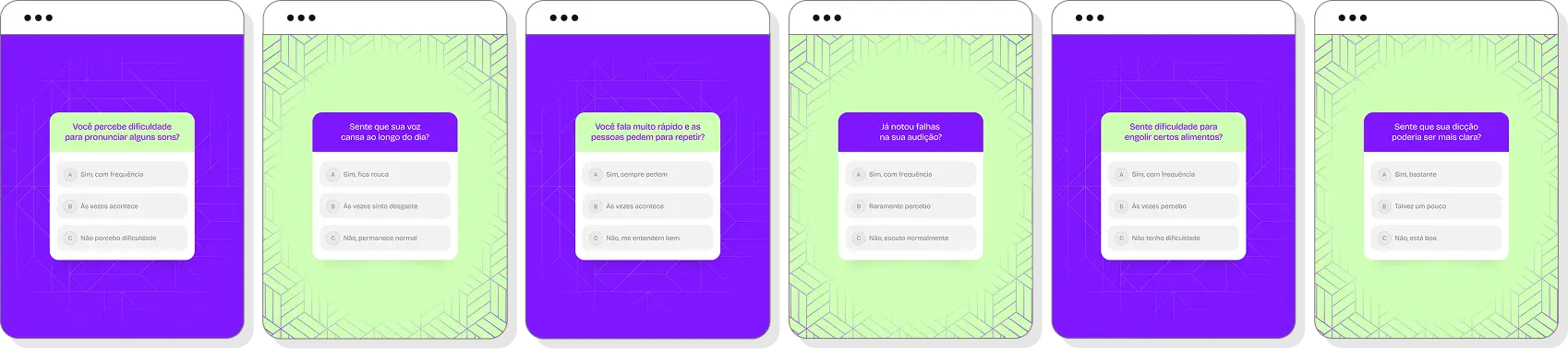 Pack de posts para fonoaudiologia com ideias de conteúdo para Instagram de linguagem e comunicação