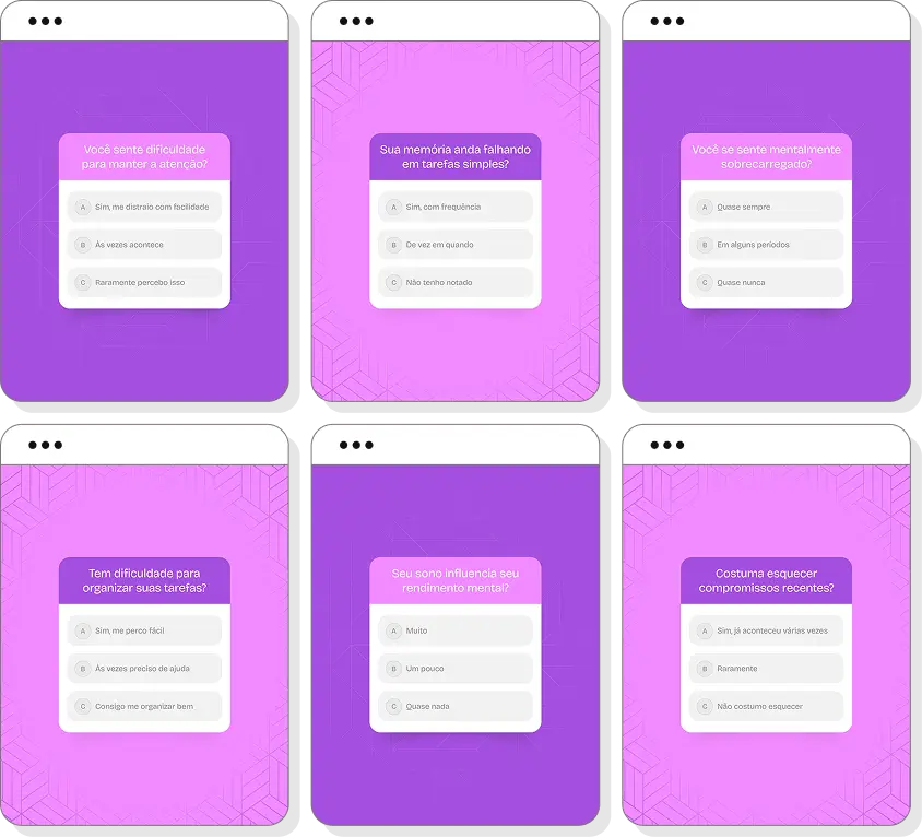 Social media para neuropsicologia com pack de posts para Instagram de cérebro e comportamento